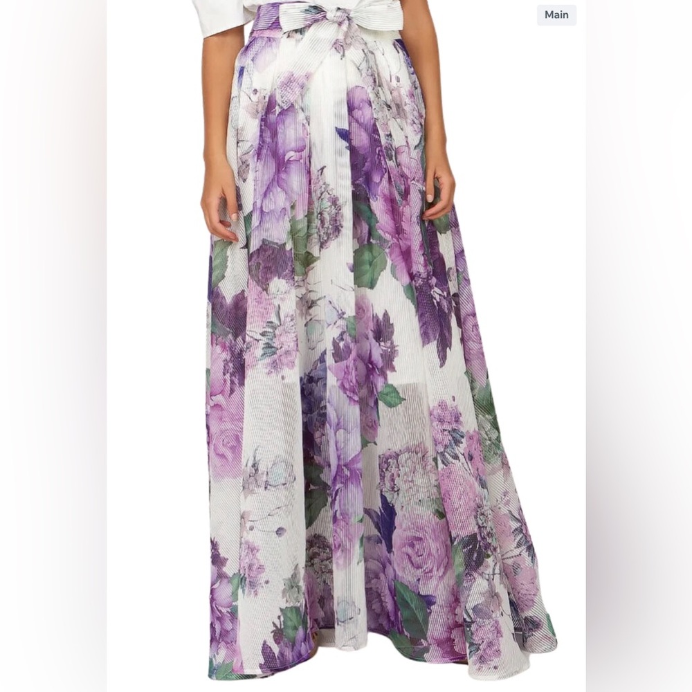 Lavender Gracia Floral Skirt s25029